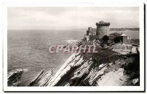 Cartes postales St Jean De Luz Le Port De Socoa Et Les Falaises A Maree Basse