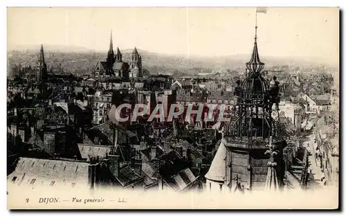 Cartes postales Dijon Vue Generale