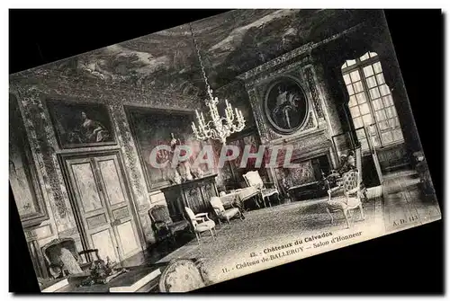 Cartes postales Chateaux Du Calvaire Chateau De Balleroy Salon d&#39Honneur