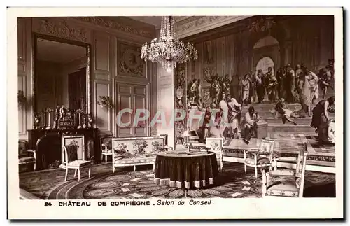 Cartes postales Chateau De Compiegne Salon Du Conseil