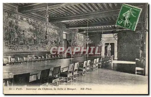 Ansichtskarte AK Pau Interieur Du Chateau La Salle A Manger