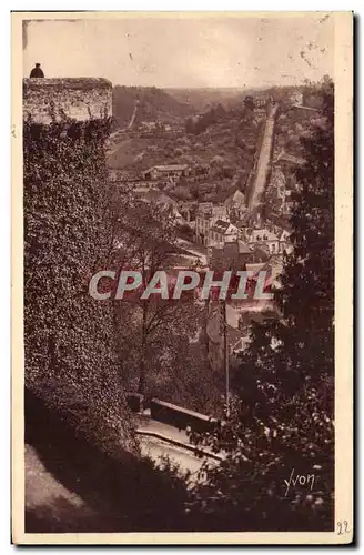 Ansichtskarte AK Bretagne Dinan La Tour Ste Catherine et la Ville Basse