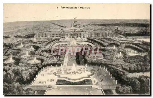 Cartes postales Panorama de Versailles