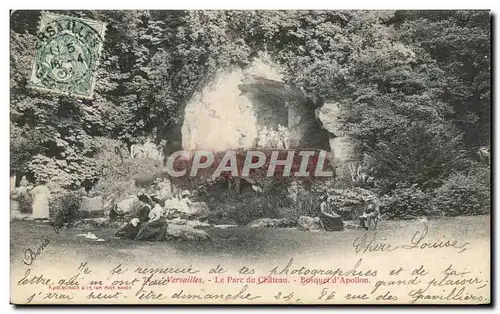 Cartes postales Versailles Le Parc de Chateau Bosquet d&#39Apollon