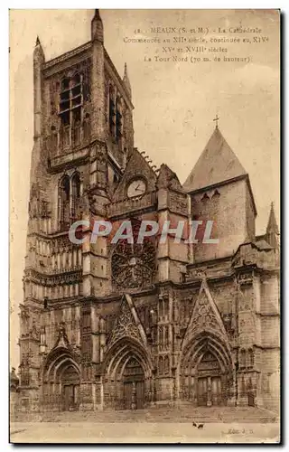 Cartes postales Meaux La Cathedrale