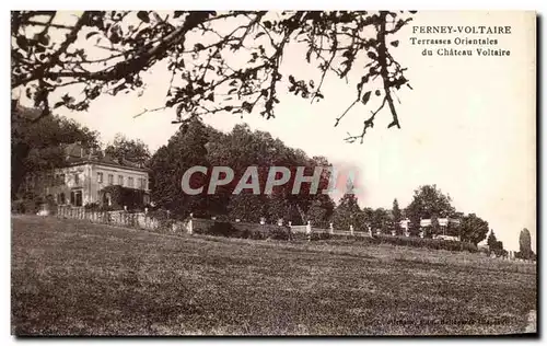 Cartes postales Ferney Voltaire Terrasses Orientales du Chateau Voltaire