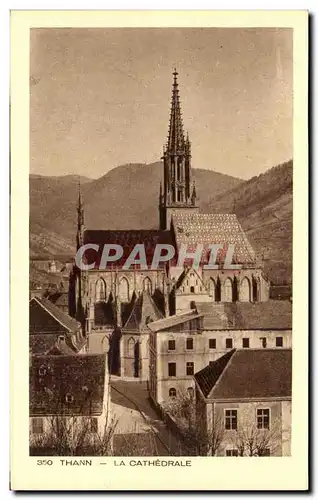 Cartes postales Thann La Cathedrale