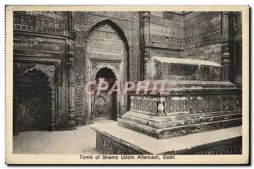 Ansichtskarte AK Tomb of Shams Uddin Altamash Delhi Inde
