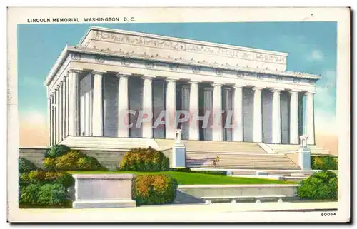 Cartes postales Lincoln Memorial Washington DC