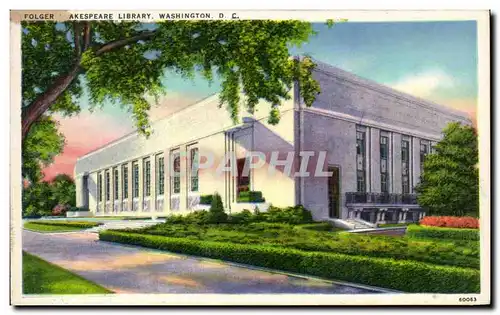 Cartes postales Folger Shakespeare Library Washington D C