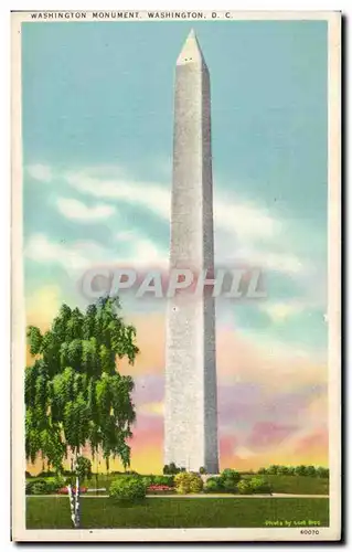 Cartes postales Washington Monument Washington D C