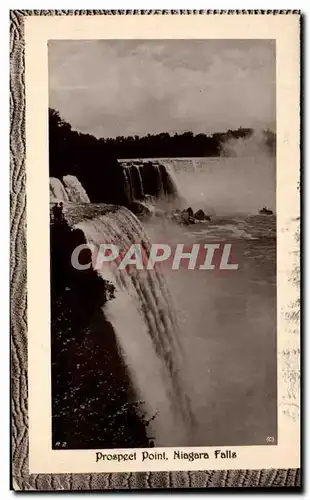 Ansichtskarte AK Prospect Point Niagara Falls