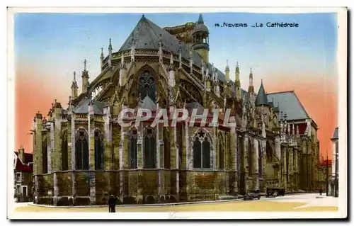 Cartes postales Nevers La Cathedrale