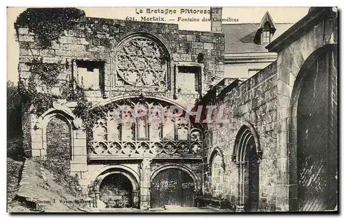 Cartes postales Morlaix Fontaine des Carmelites