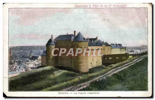 Cartes postales Dieppe Le Vieux Chateau