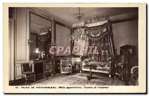 Cartes postales Palais De Fontainebleau Petits appartement chambre de I&#39Empereur