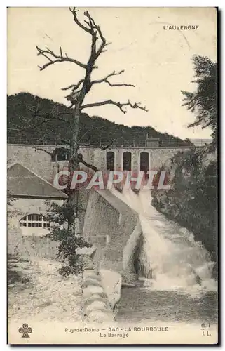 Ansichtskarte AK L&#39Auvergne Puy De Dome La Bourboule Le Barrage