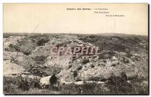 Cartes postales Chemin des Dames Le pantheon Militaria