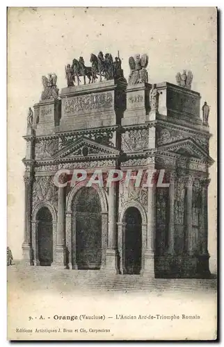 Cartes postales Orange L&#39Ancien Arc de Triomphe Romain