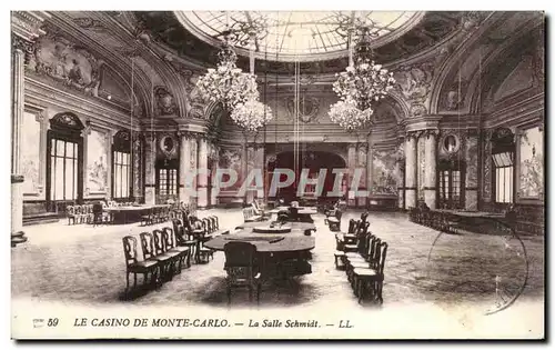 Cartes postales Le Casino De Monte Carlo la Salle Schmidt