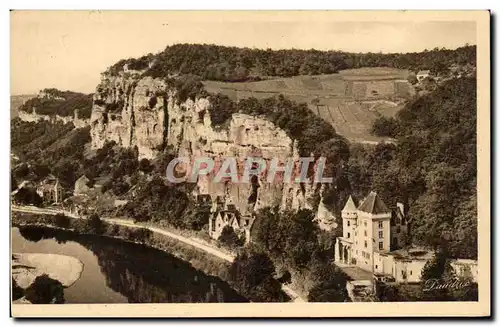 Ansichtskarte AK La Dordogne Pittoresque La Roque Gageac Chateau de la Malartrie