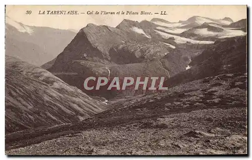 Ansichtskarte AK La Tarentaise col de l&#39Iseran et le Pelaou Blanc