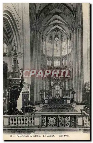 Ansichtskarte AK Cathedrale de Sees Le Choeur