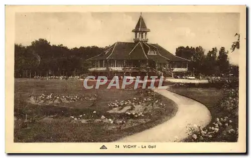 Cartes postales Vichy Le Golf