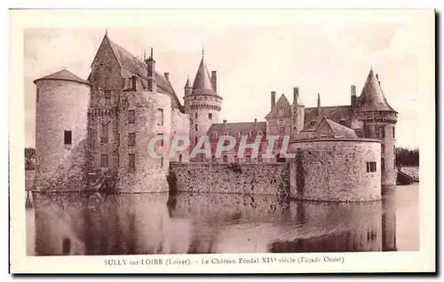 Cartes postales Sully sur Loire Le Chateau Feodal