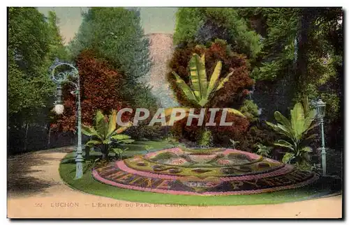 Cartes postales Luchon L'Entree du Parc du Casino