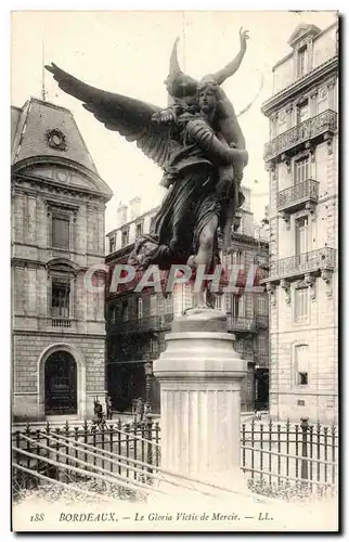 Cartes postales Bordeaux Le Gloraia Victis de Mercie