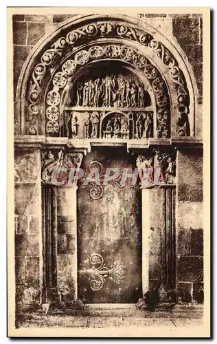 Cartes postales Vezelay Eglise De La Madeleine Portail Du Narthex