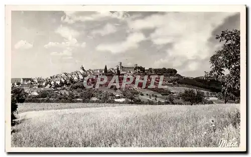 Cartes postales Vezelay Vue Generale Et L'Eglise Abbatiale de la Madeleine
