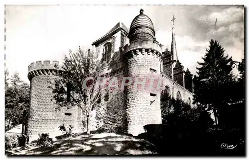 Ansichtskarte AK Toucy L&#39Eglise datant du Le Dojon est la Tour de l&#39Ancienne Forteresse des Comtes Eveques