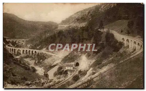 Cartes postales Morez Les Quatre Viaducs sur les lignes Morez Andelot et St Claude