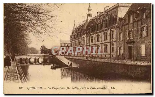 Cartes postales Quimper La Prefecture