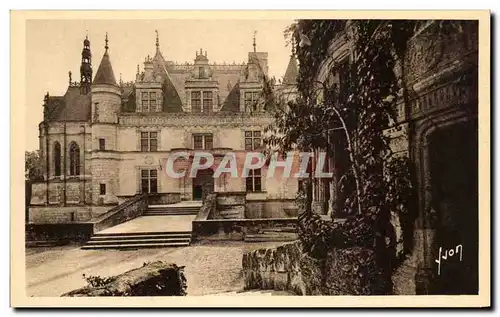 Cartes postales Chenonceaux Le Chateau Aile Thomas Bohier et detail de la Tour des Marques