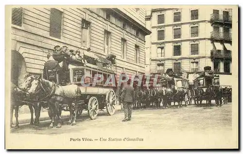 REPRO Paris Vecu Une Station d&#39Omnibus