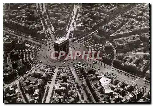 Moderne Karte Paris En Avion L&#39arc de Triomphe et Place de L&#39Etoile