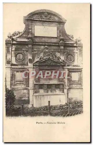 Cartes postales Paris Fontaine Medicis