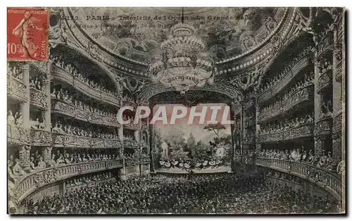 Ansichtskarte AK Paris Interieur De l&#39Opera Grande Salle