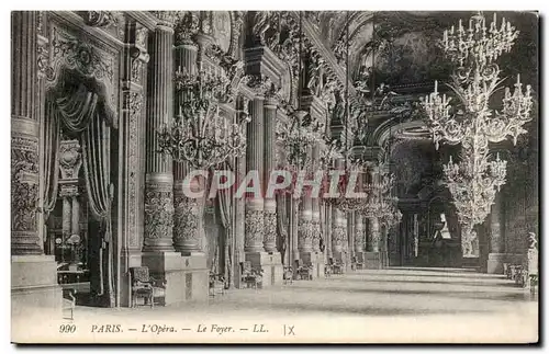 Ansichtskarte AK Paris L&#39Opera Le Foyer