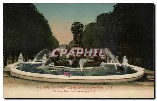 Cartes postales Paris La Fontaine Carpeaux