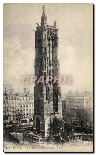 Cartes postales Paris La Tour Saint Jacques