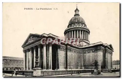 Cartes postales Paris Le Pantheon