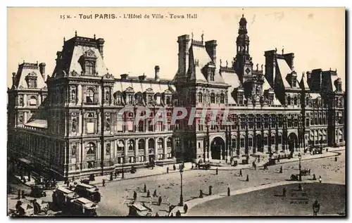 Cartes postales Paris L&#39Hotel De Ville