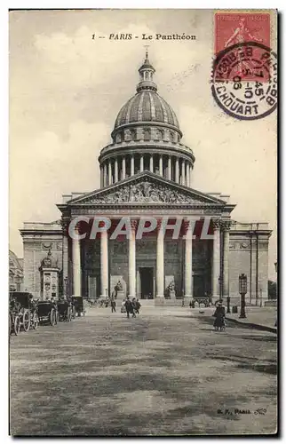 Cartes postales Paris Le Pantheon