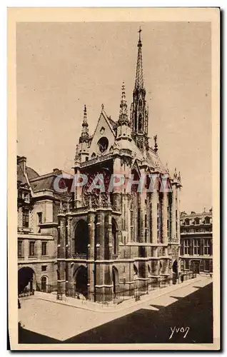 Ansichtskarte AK Paris En Flanant La Sainte Chapelle