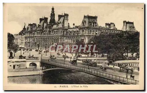 Cartes postales Paris L&#39Hotel De Ville