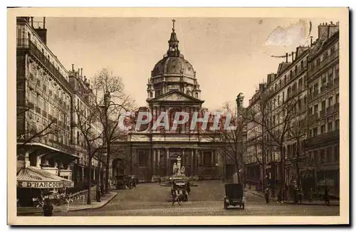 Cartes postales Paris En Flanant Facade de I&#39Eglise de la Sorbonne